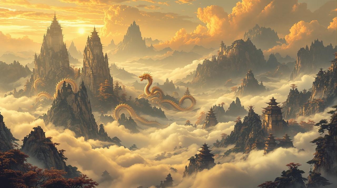国产动画《山海》预告画面美到窒息